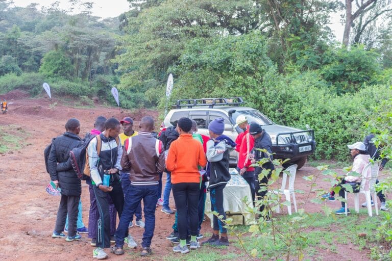 Read more about the article Flock It Elementaita Run: Trail Running Among Flamingos