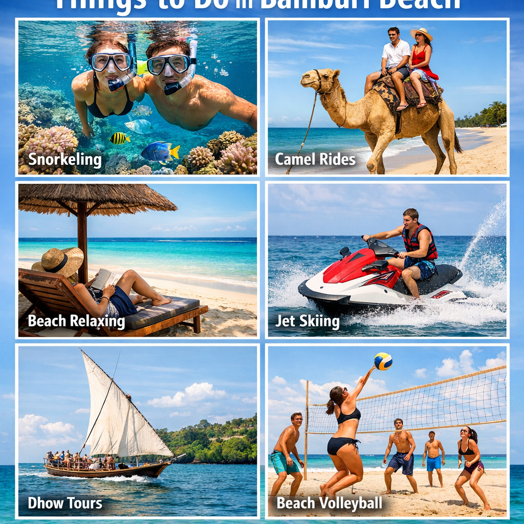 Things to do in Bamburi Beach